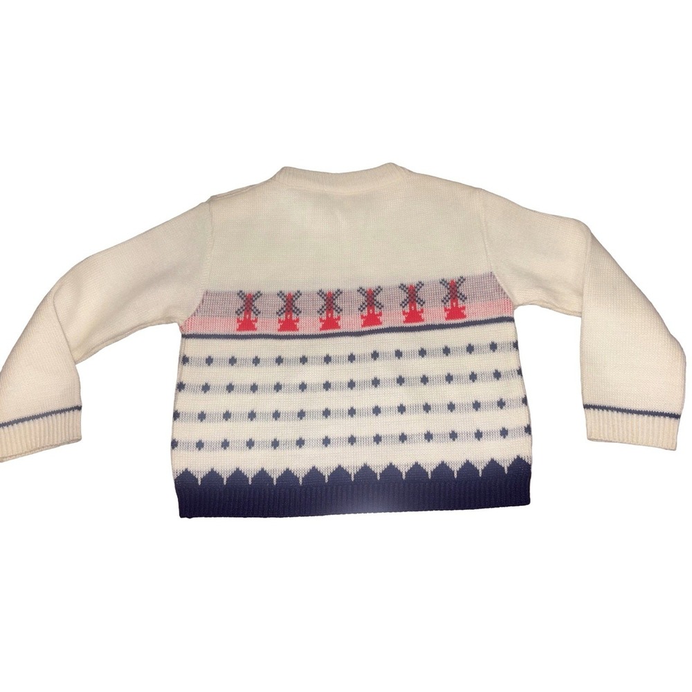 Vintage 1970's Lyttle Angel Originals Windmill Sweater Cottage Core 3-6M Boy - Picture 6 of 13